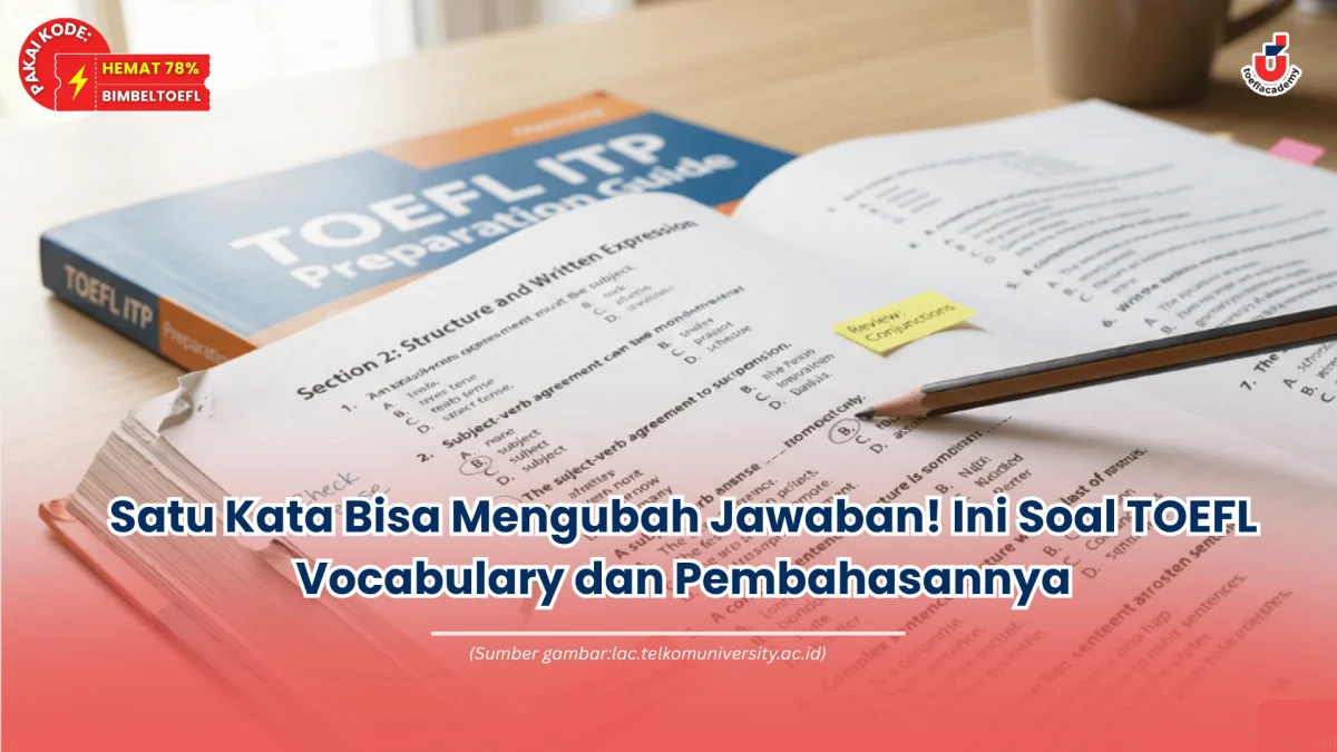 soal toefl vocabulary