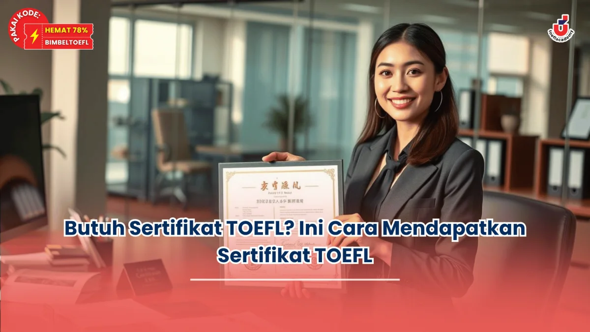 cara mendapatkan sertifikat toefl