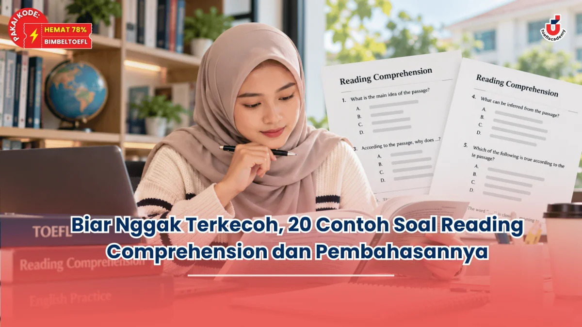 Biar Nggak Terkecoh, 20 Contoh Soal Reading Comprehension dan Pembahasannya