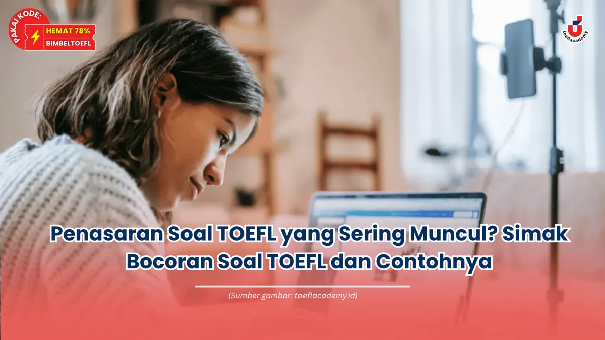 bocoran soal toefl