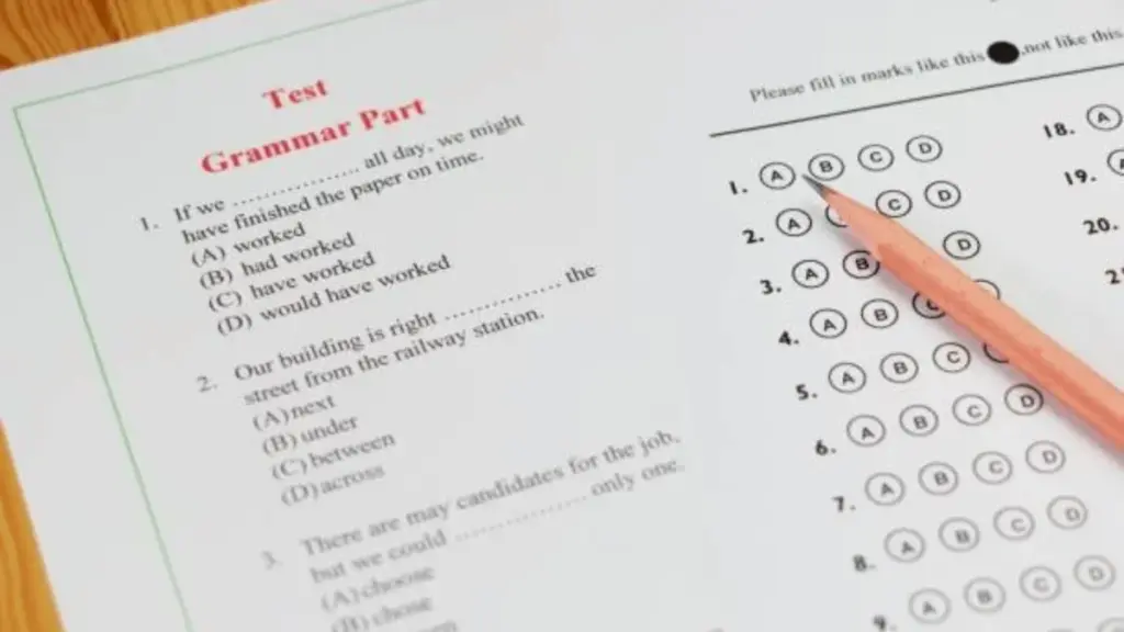 pola toefl grammar
