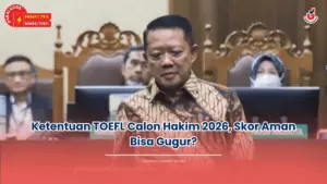 Ketentuan TOEFL Calon Hakim 2026, Skor Aman Bisa Gugur?